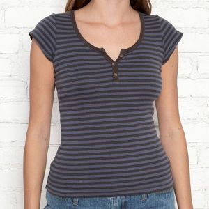 Brandy Melville Zelly Long Stripe Top